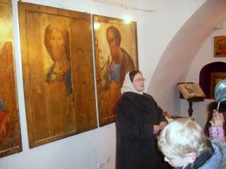 В музее монастыря