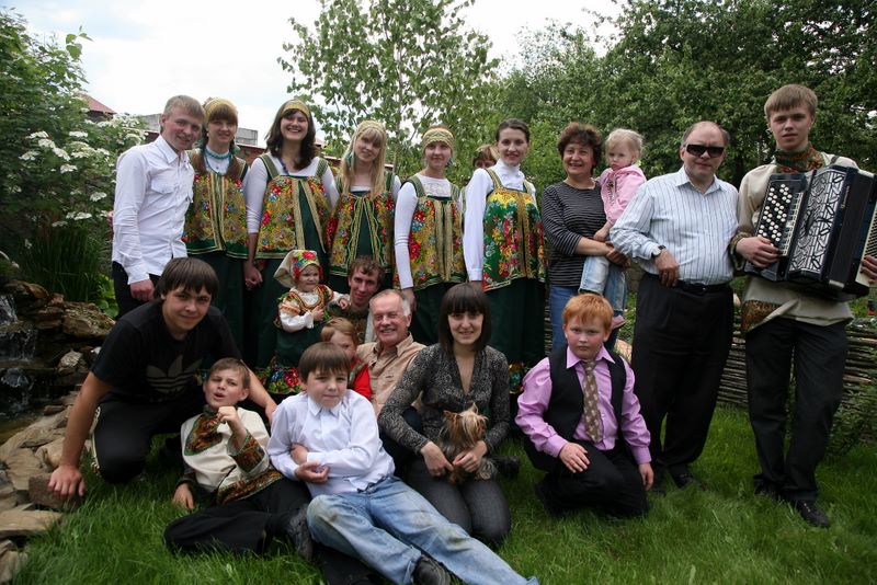 Воскресная школа в гостях у семьи Мягченковых