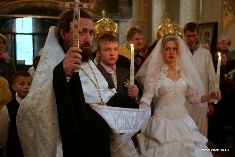 Венчание Сергия и Надежды Байковых