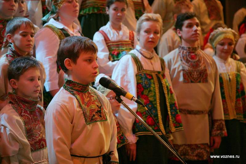 Сводный хор Вознесенского храма и воскресной школы