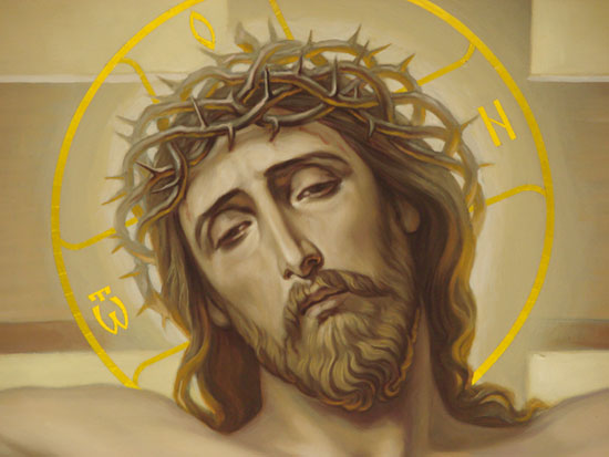 Распятие Иисуса Христа (фрагмент)